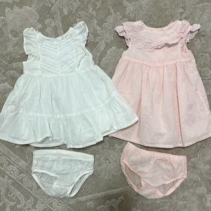 Baby Girl Baby B’Gosh dresses, 12M